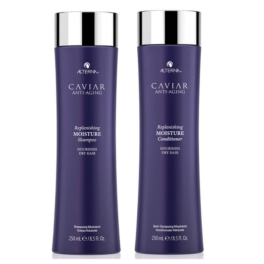 Alterna Caviar Anti-Aging Replenishing Moisture Shampoo & Conditioner DUO 8.5oz