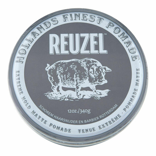 Reuzel Extreme Hold Matte Pomade 12 oz.