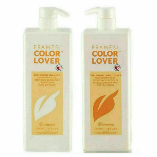 Framesi Color Lover Curl Define Shampoo & Conditioner Liter/33.8 fl oz Duo