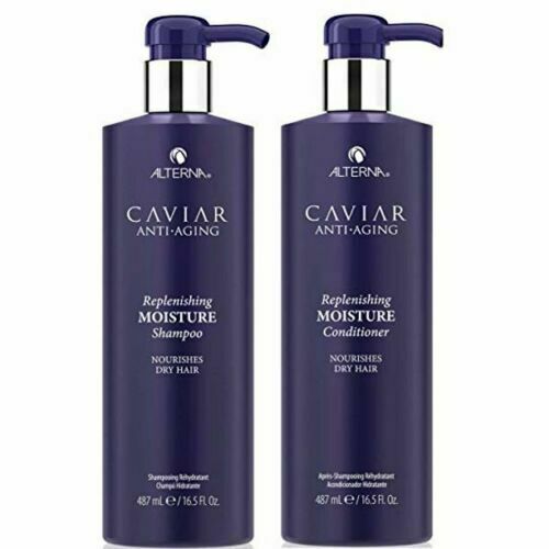 Alterna Caviar Anti-Aging Replenishing Moisture Shampoo & Conditioner 16.5 Oz