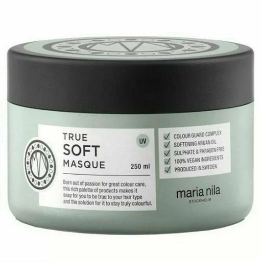 Maria Nila True Soft Hair Masque 8.5 oz, 100% Vegan & Cruelty Free New