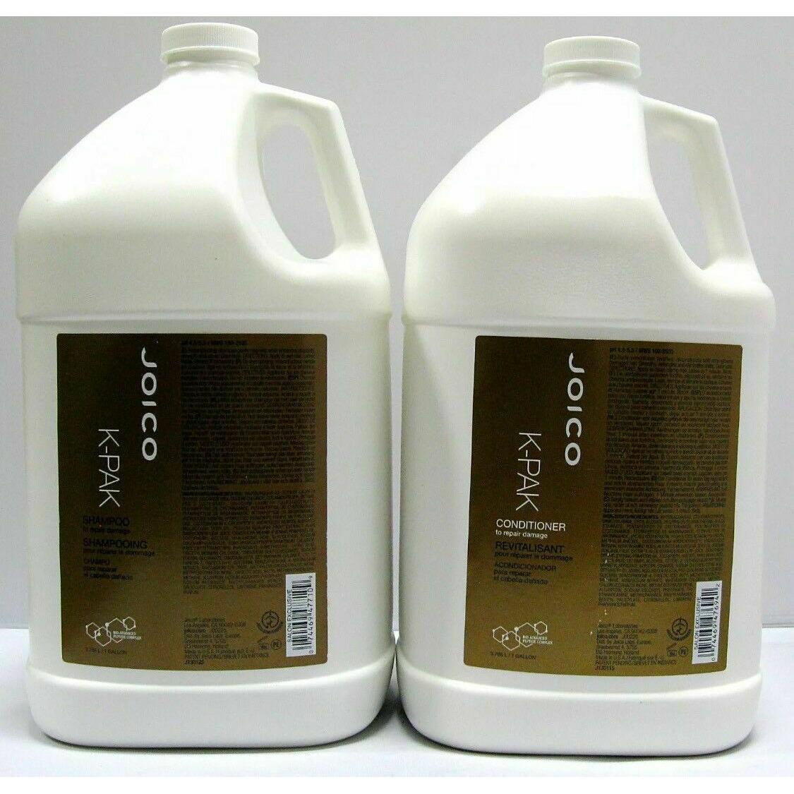 Joico K-Pak Shampoo & Conditioner 128 oz Gallon Set Duo PACK