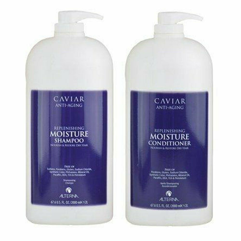 Alterna Caviar Anti Aging Replenishing Moisture Shampoo & Conditioner 67.6 oz.