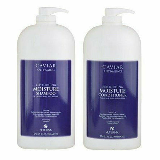 Alterna Caviar Anti Aging Replenishing Moisture Shampoo & Conditioner 67.6 oz.