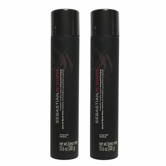 Sebastian Re-Shaper Humidity Resistant-Strong Hold Hairspray 10.6 oz Pack of 2