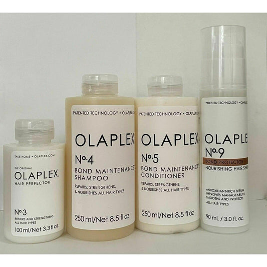 OLAPLEX Home care Full Set, No.3 No.4 No.5 & New #9 Serum