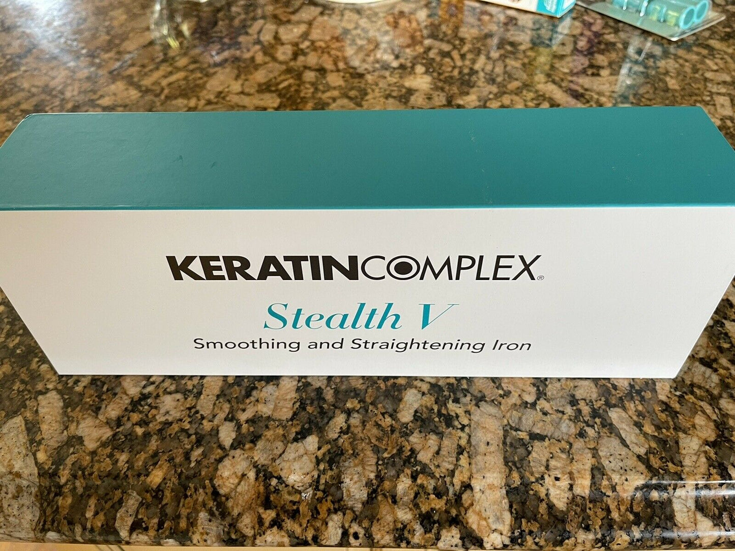 Keratin Complex Stealth V Titanium Digital Smoothing Straightening Flat Iron