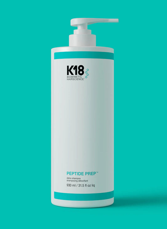 K18 PEPTIDE PREP Detox Shampoo Liter ~ New