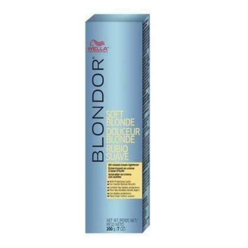 Wella Blondor Soft Blonde Hair Lightening Cream 7 oz